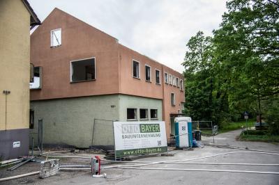 Esslingen-Waeldenbronn: Gasleitung angeflext 